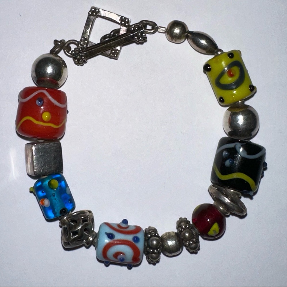 Silpada Multicolor Beaded Bracelet